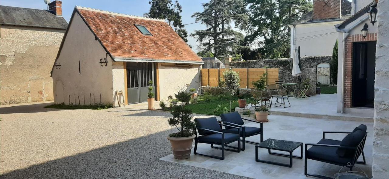 Saint-Denis-sur-Loire Le Clos Mace - Maison D'Hotes Proche Blois Chambord מראה חיצוני תמונה
