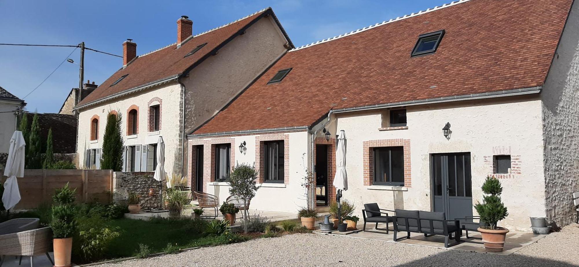 Saint-Denis-sur-Loire Le Clos Mace - Maison D'Hotes Proche Blois Chambord מראה חיצוני תמונה